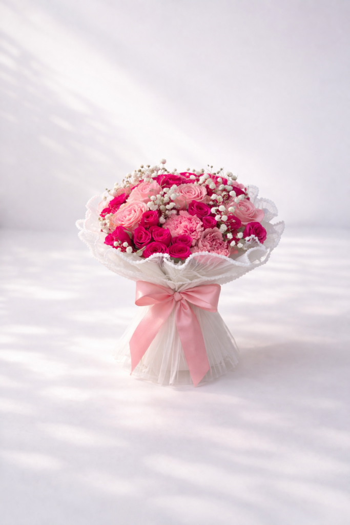 Bouquet Élégance Rosée